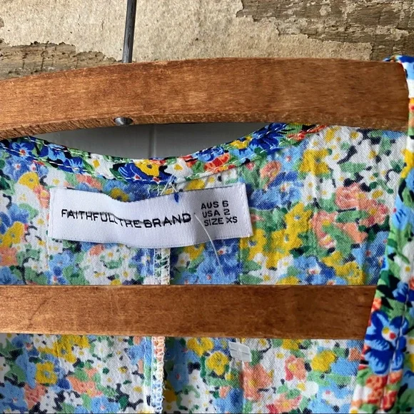 NWOT Faithful the brand Marta MIDI Dress Size 2 - Picture 6 of 6